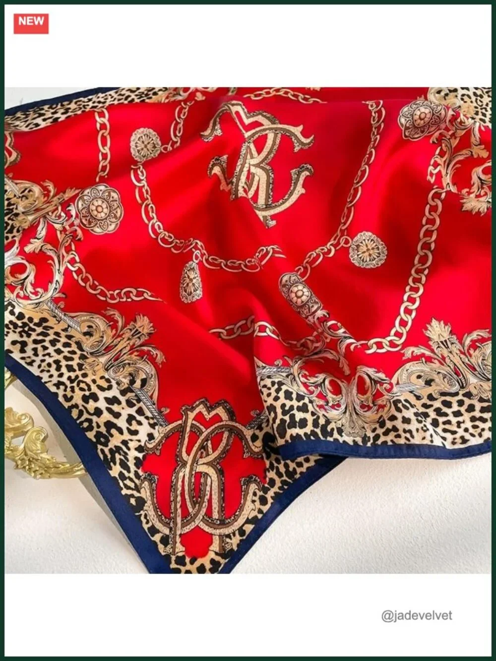 100% Mulberry Silk Small Square Scarf - 21x21 Neck Scarf for Women & Men